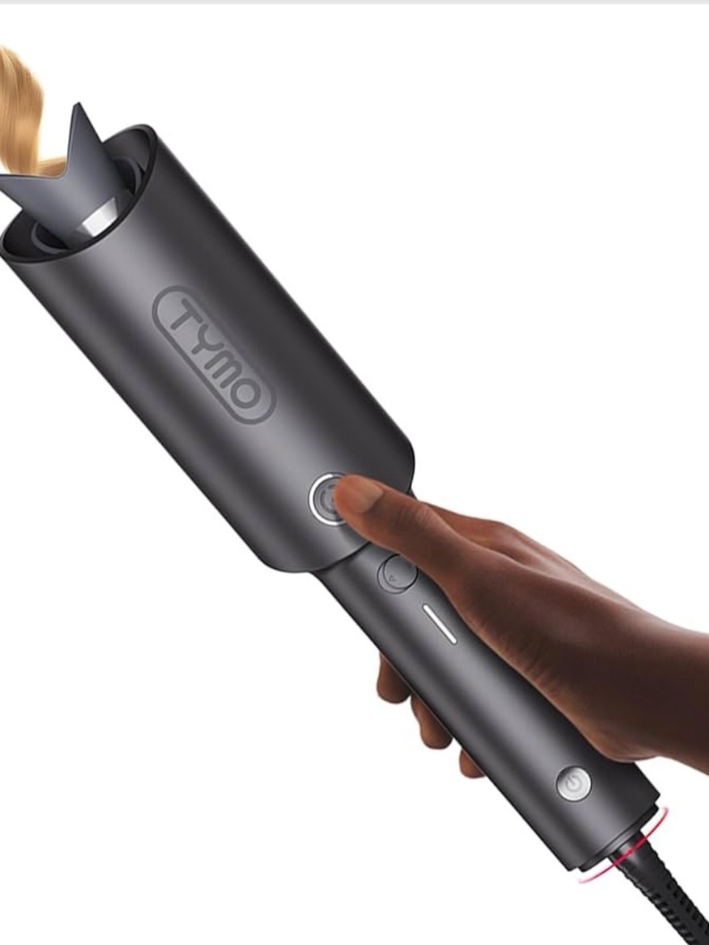 NIB TYMO CURLPRO Beach Waves Curling Wand, 1”